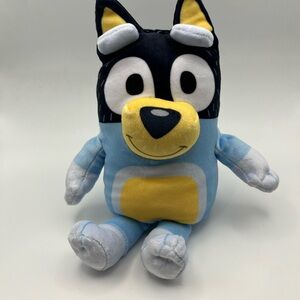 Ty Blue Plush Character - Light Blue & Pale Gray